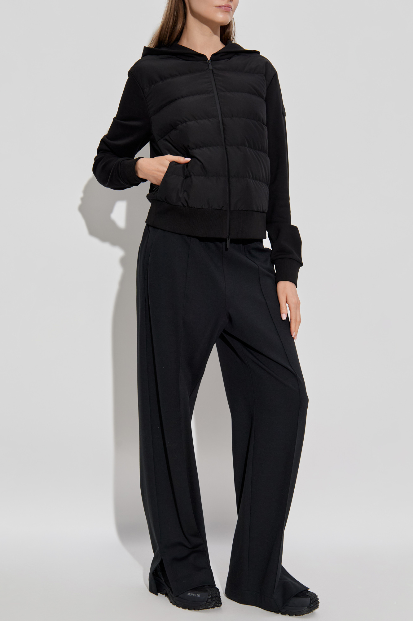 MONCLER モンクレール 衣類 MAGLIA CARDIGANパーカー グレー